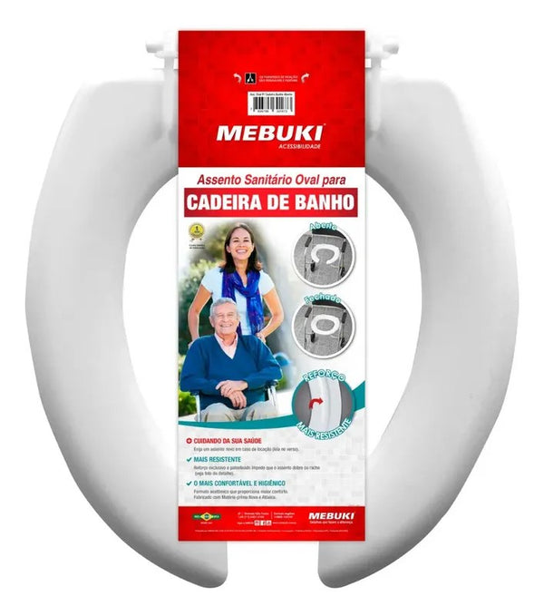 Assento Aberto para Cadeira de Banho Mebuki