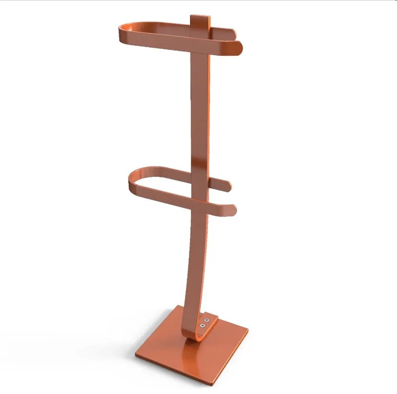 Porta Papel Higiênico de Chão Rose Gold