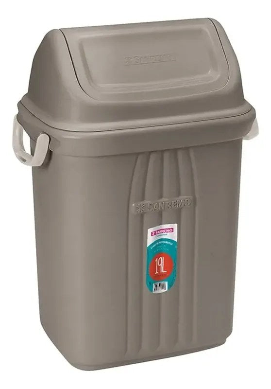 Lixeira Sanremo com Tampa Basculante 19L