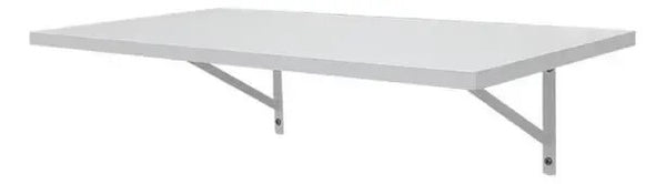 Prateleira MDF Branca 60x30cm com Mão Francesa