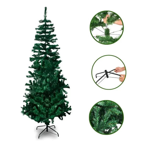 Árvore de Natal Pinheiro 500 Galhos 1,80m