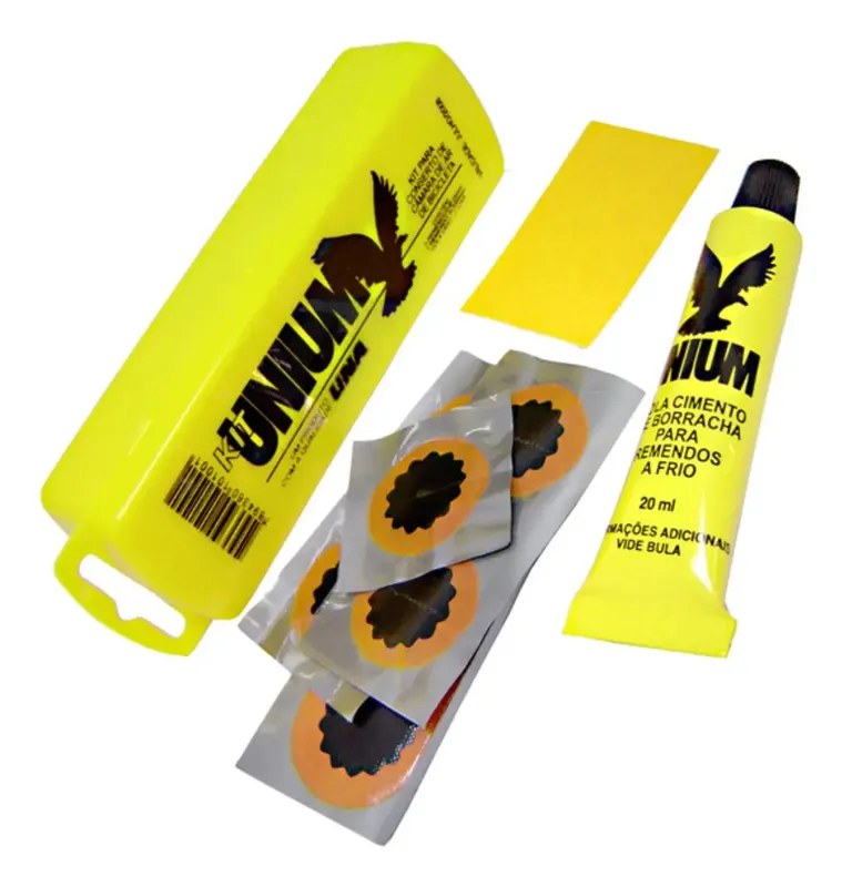 Kit Remendo para Câmara de Ar de Bicicleta Unium