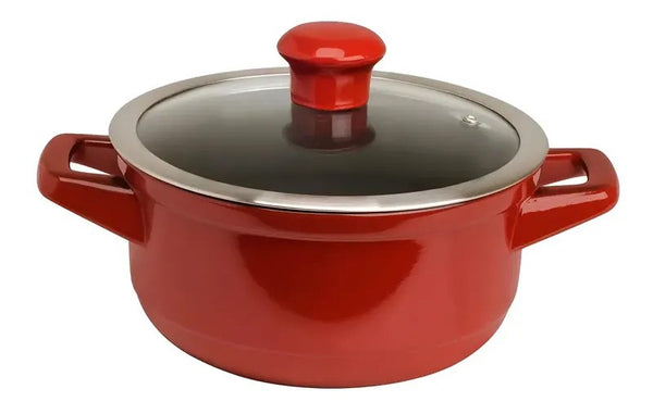 Panela Ceraflame Duo Vermelha 18cm 1,5L