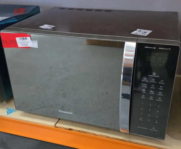 Micro-ondas Panasonic NN-ST67L 34 Litros Inox