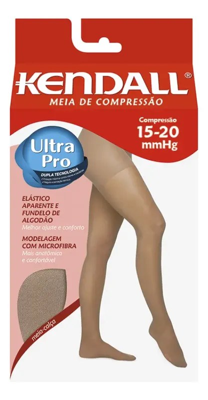 Meia-Calça de Compressão Kendall Mel 15-20 mmHg Tam M