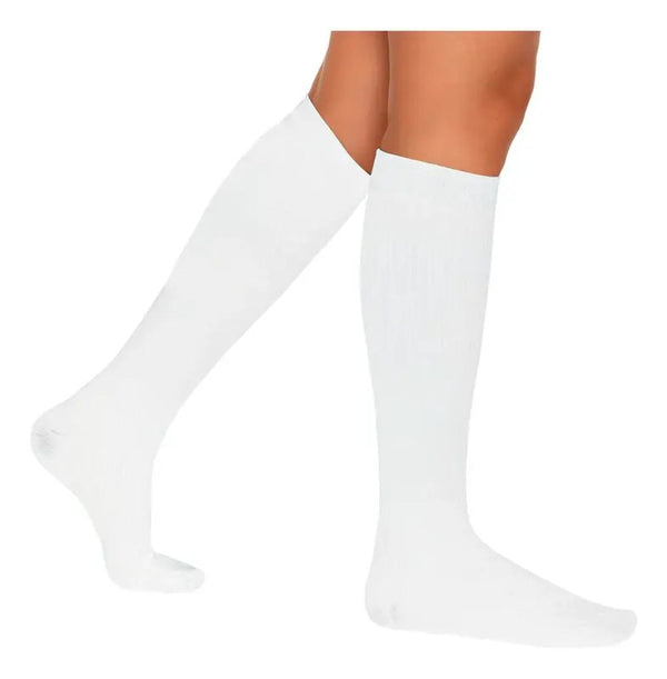 Meia Kendall Care 20-30 mmHg 3/4 Branca Tam G