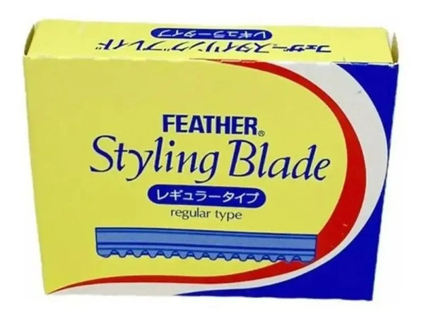Lâminas Feather Styling Blade 10 Unidades