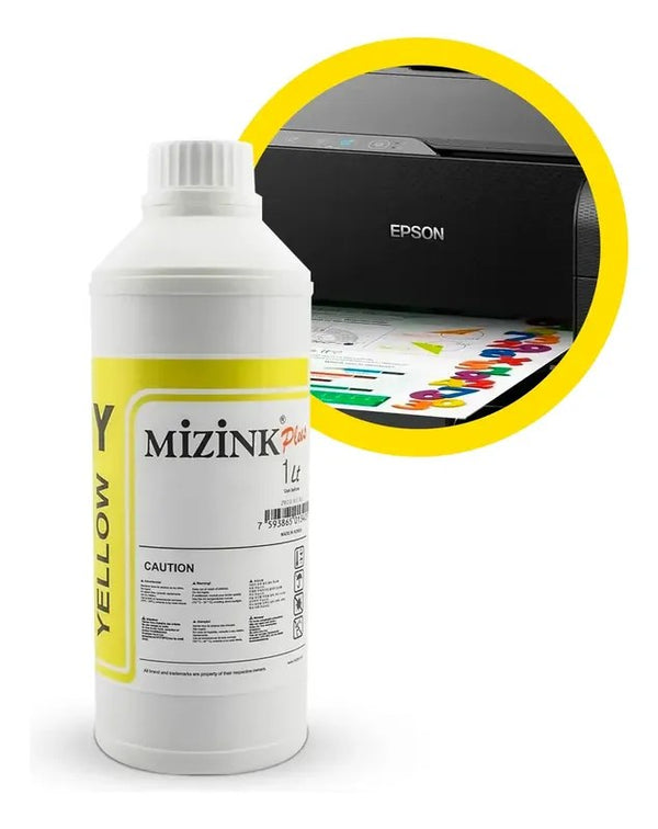 Tinta Corante Mizink Plus 1L Compatível Epson Ecotank