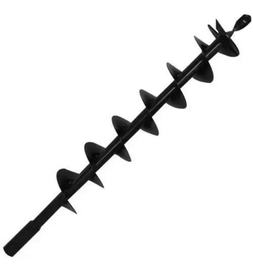 Broca Espiral 100mm para Perfurador de Solo 80cm