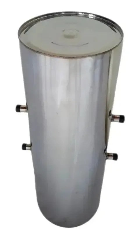Cilindro para Serpentina Aço Inox 50 Litros 80x32cm