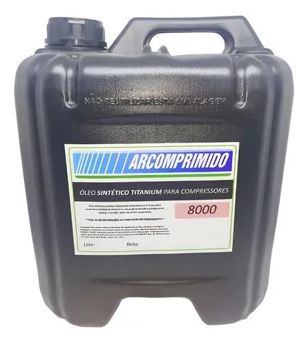 Óleo Sintético 8000h para Compressor Worthington