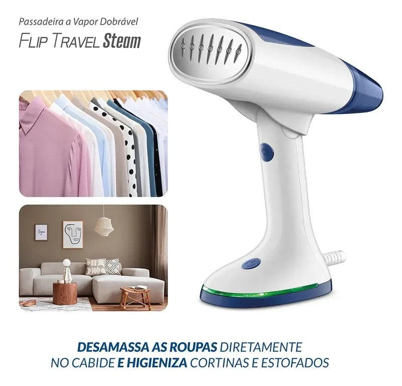 Passadeira a Vapor Dobrável Mondial VP-10-DB Bivolt