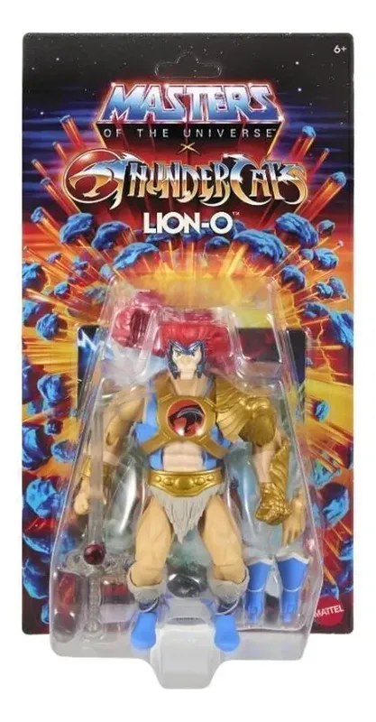Boneco Masters of the Universe x Thundercats Lion-O Mattel