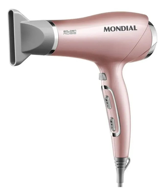 Secador de Cabelos Mondial Golden Rose 2200W Bivolt