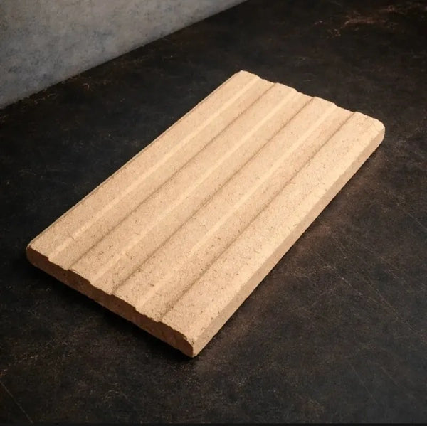 Tijolo Refratário Placa 11,3 x 22,5 x 1,5cm