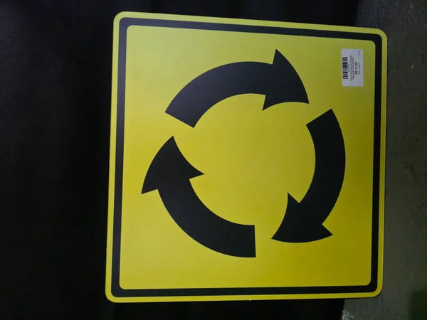 Placa de Sinalização de Aviso Rotatória