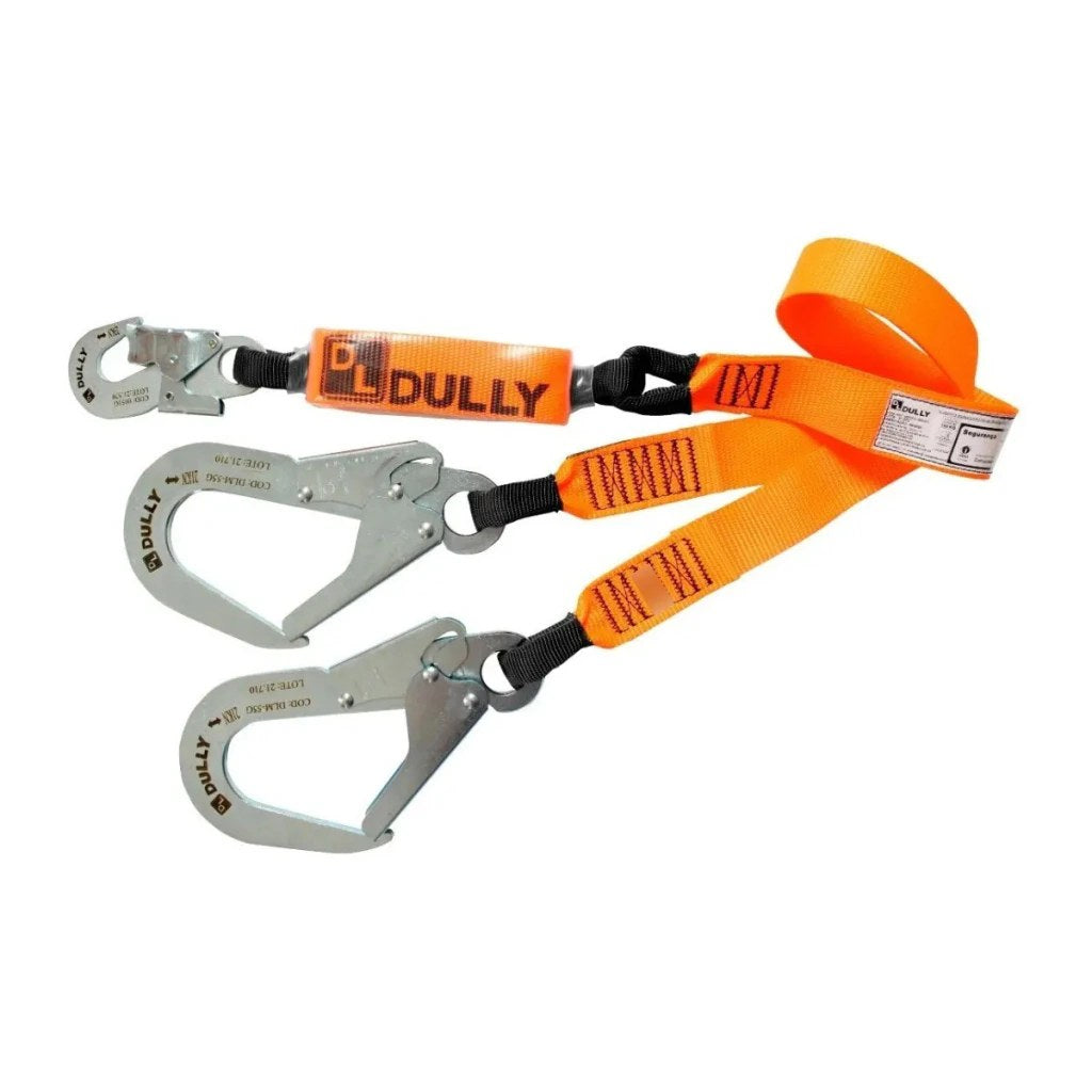Talabarte Duplo Y em Fita com ABS 55mm Dully