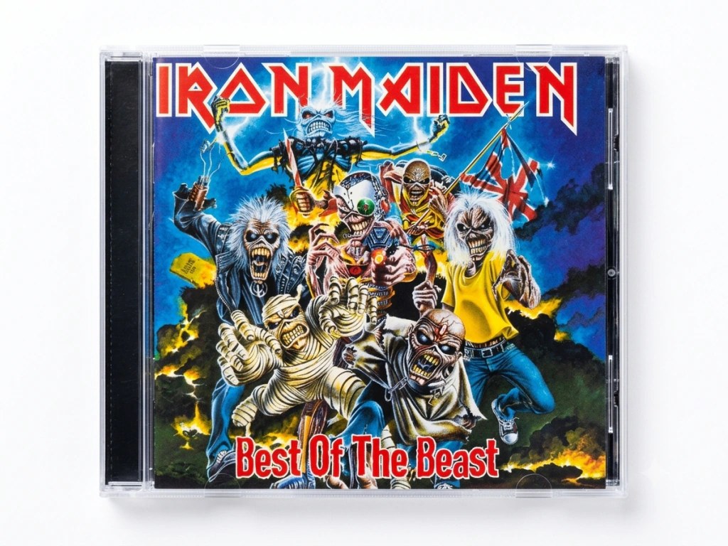 CD Duplo Iron Maiden Best of the Beast Edição Japonesa