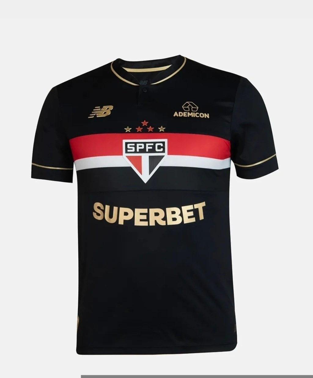 Camisa Comemorativa São Paulo FC 2025 Masculina Tam. 2XL (Segunda Linha)