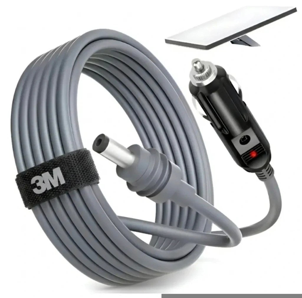 Cabo de Carregamento 12V/24V para Starlink Mini 3m