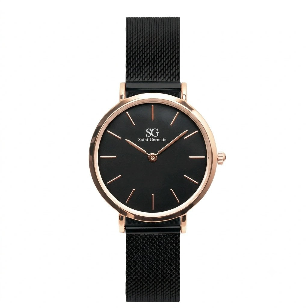 Relógio Feminino Saint Germain Houston Rosé Gold 32mm