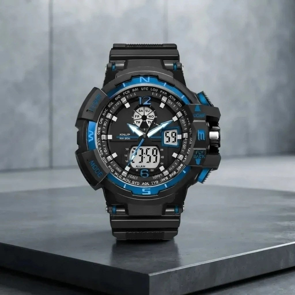 Relógio Masculino Sport Militar Shock Tático Prova D'Água
