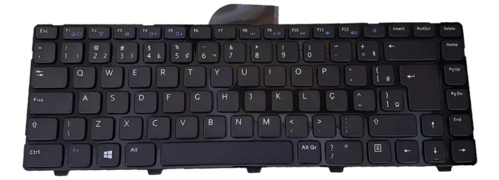 Teclado Dell Inspiron 14 3437 5421 14R 5423 5437 2421 Português BR