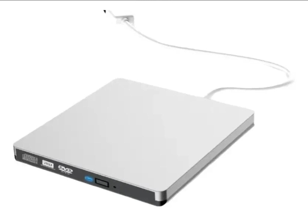 Gravador e Leitor de DVD Externo USB 3.0 Slim