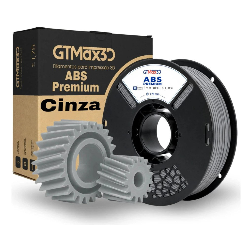 Filamento ABS Premium 1kg 1,75mm para Impressora 3D