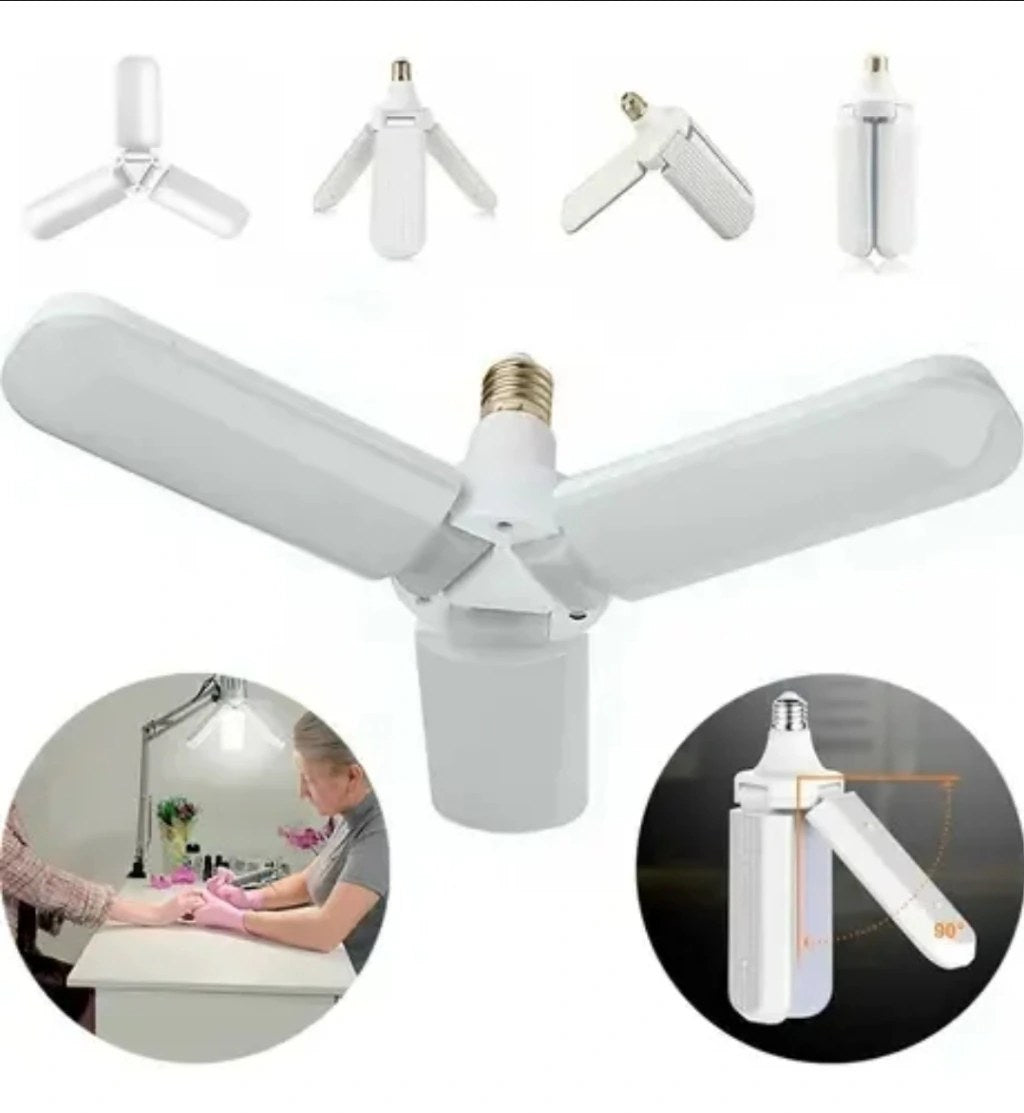 Lâmpada LED Dobrável 45W E27 Branco Frio 6500K