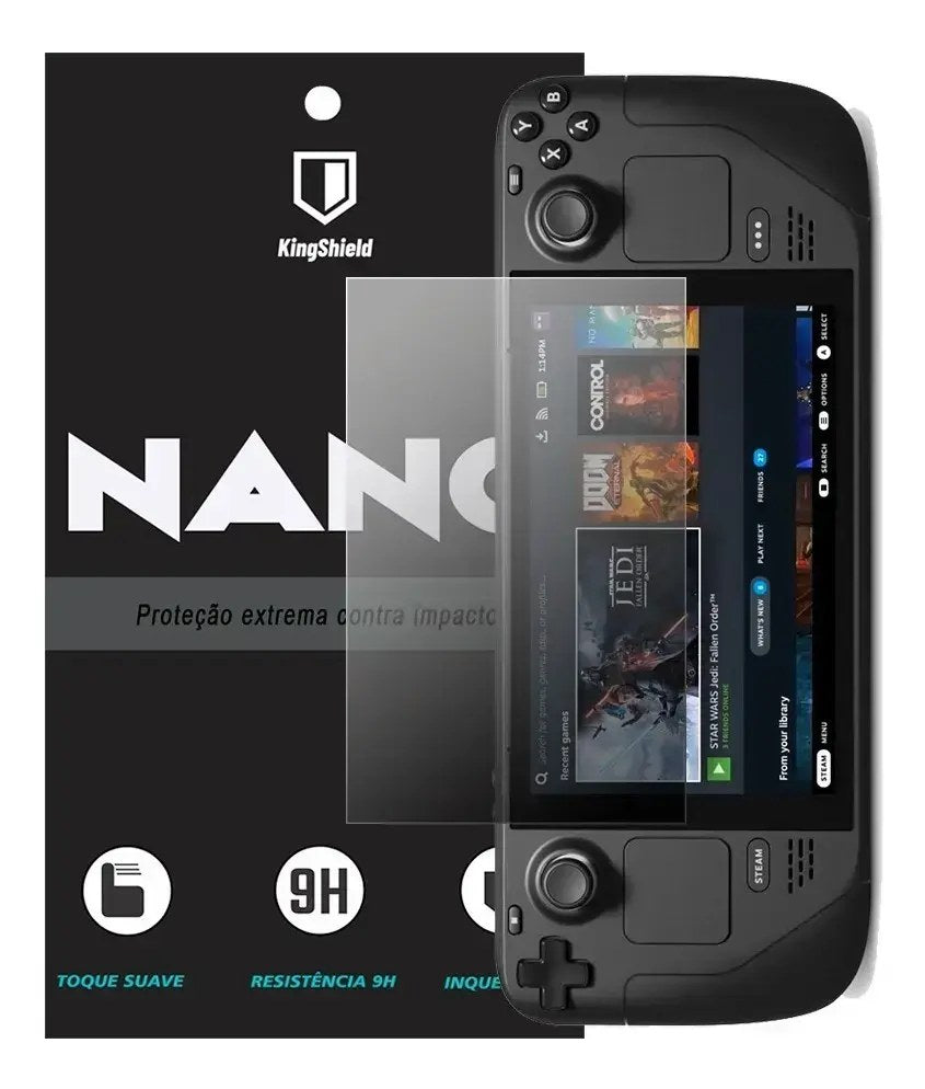 Película Nano Kingshield para Steam Deck Fosca