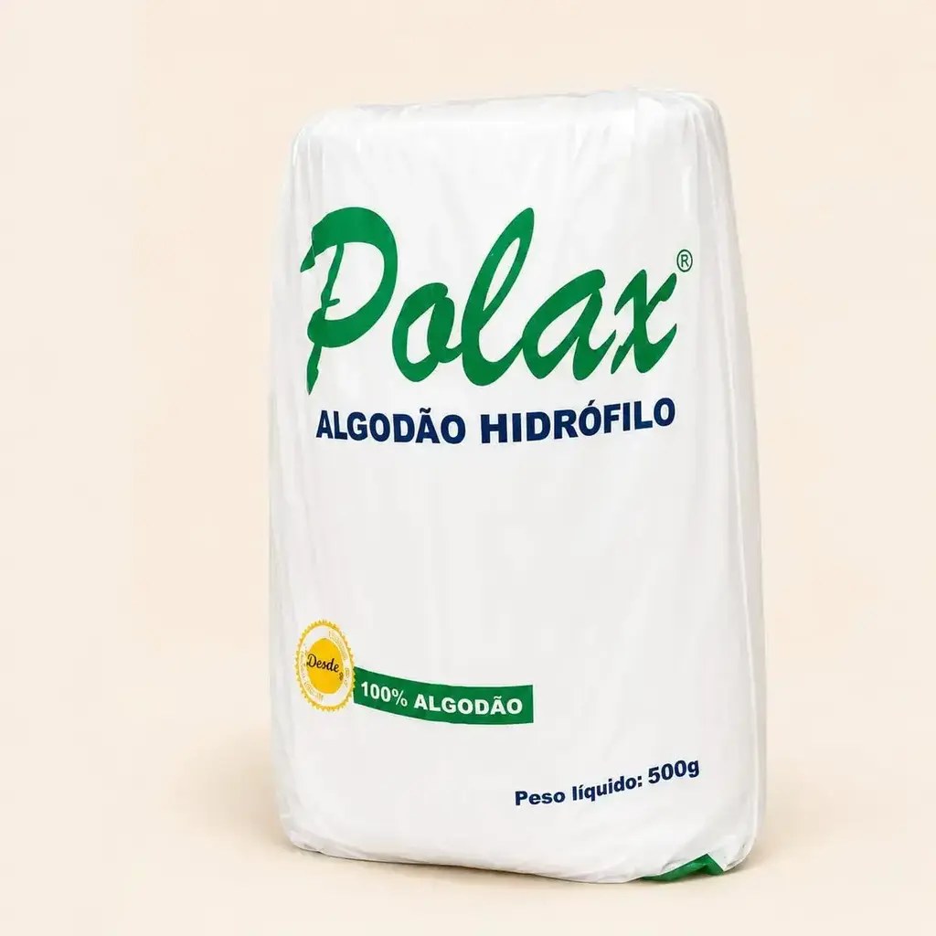 Algodão Hidrófilo Polax 500g