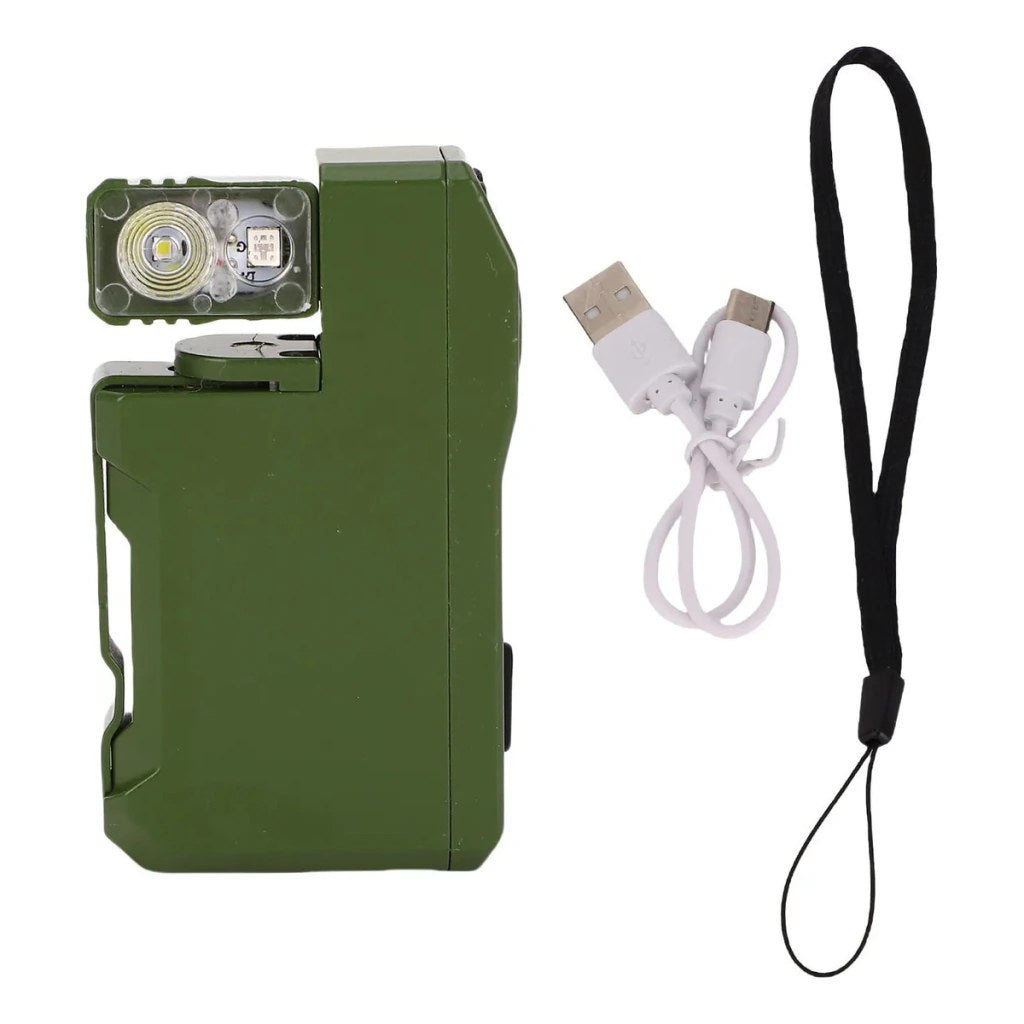 Mini Lanterna LED Portátil com Fixação Magnética
