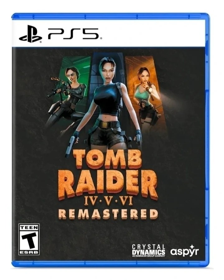 Tomb Raider IV-VI Remastered PS5 Mídia Física