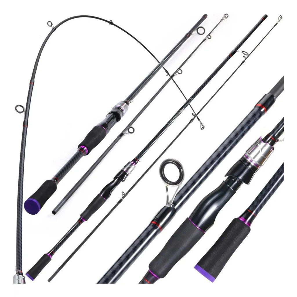 Vara de Pesca Carbono Sougayilang 1,80m 5-10lbs