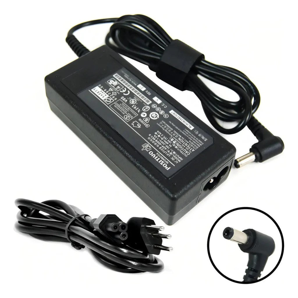 Fonte Carregador Positivo 19V 3,42A 65W Bivolt