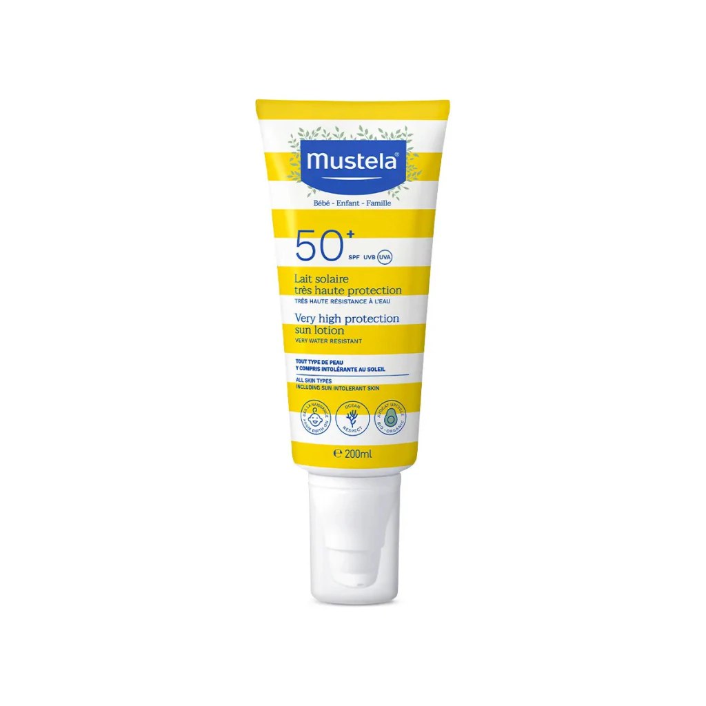 Protetor Solar Mustela Loção FPS 50+ 200ml
