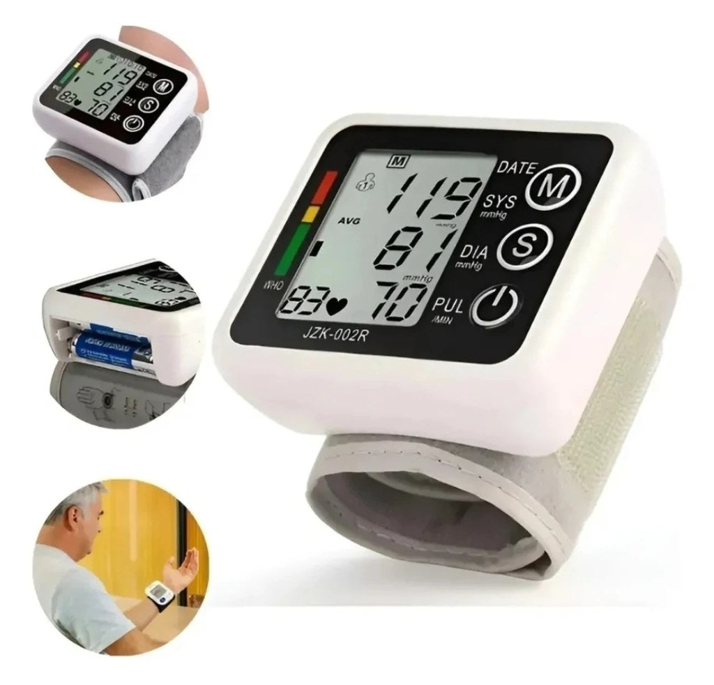 Medidor de Pressão Digital de Pulso Monitor Inteligente