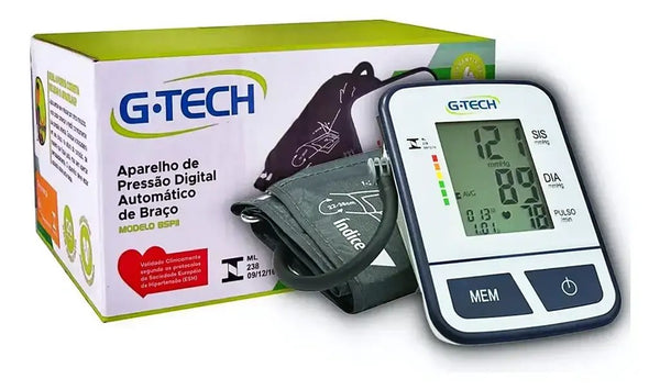 Aparelho de Pressão Digital Automático de Braço G-Tech BSP11