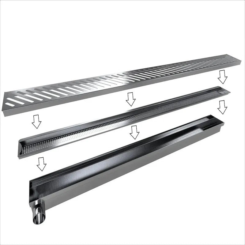 Ralo Industrial Inox com Grelha Anti-Inseto 1m - foto 2