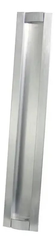 Puxador Concha de Embutir para Porta 80cm Alumínio - foto 2