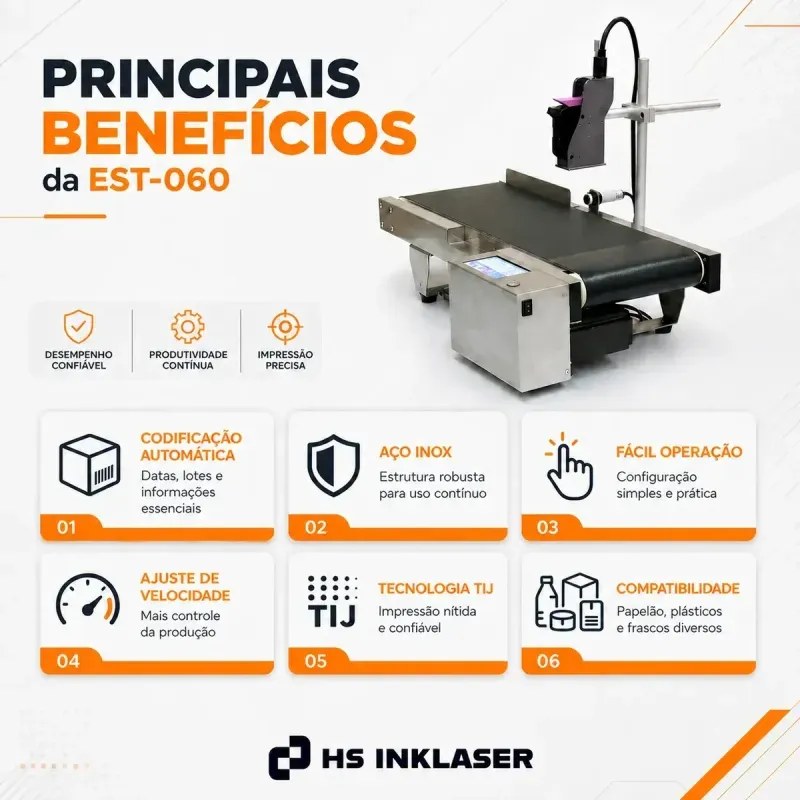 Datador Ink Jet com Esteira Bivolt - foto 2