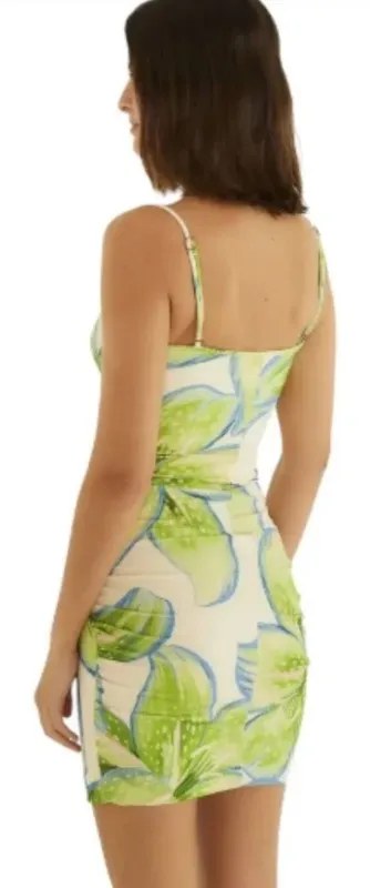 Vestido Curto Farm Lírio Tropical Tam PP - foto 2