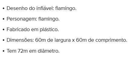 Boia Infantil Inflável Flamingo - foto 2