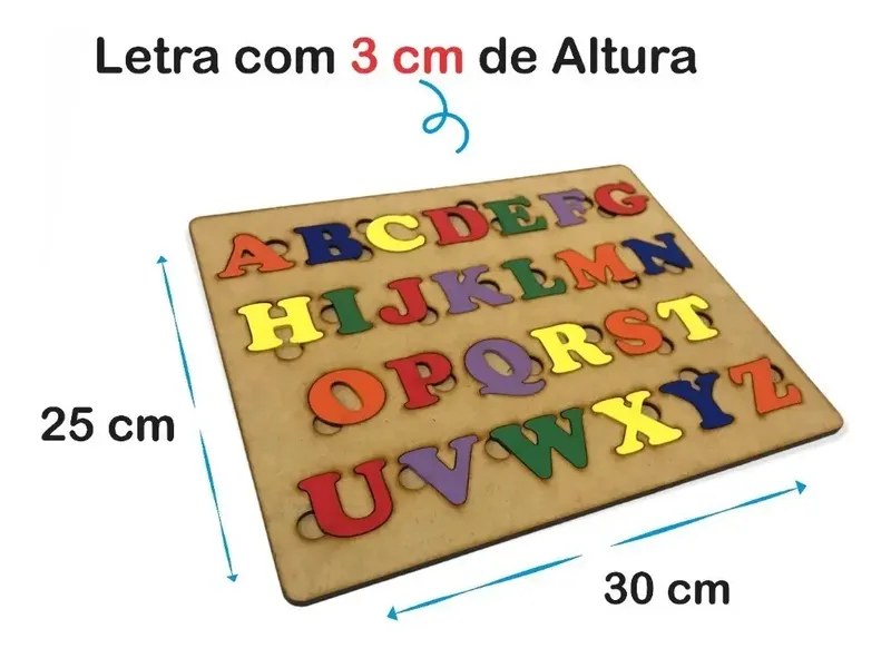 Jogo Educativo Animais ABC e Números Kit 3 Peças - foto 2