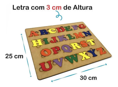 Jogo Educativo Animais ABC e Números Kit 3 Peças - foto 2