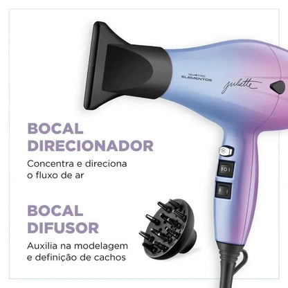 Secador de Cabelo Mondial Juliette Quatro Elementos 2000W 220V - foto 2