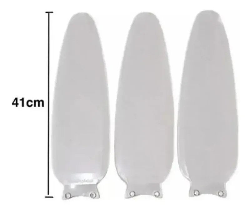Kit 3 Pás para Ventilador de Teto Ventisol Wind Comercial - foto 2