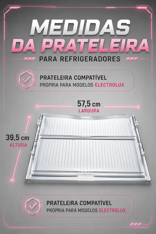 Prateleira de Geladeira Electrolux DC45 a DC49A - foto 2