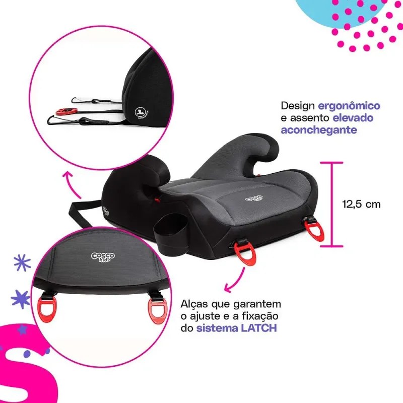 Assento Booster Cosco Kids Moon Fix - foto 2
